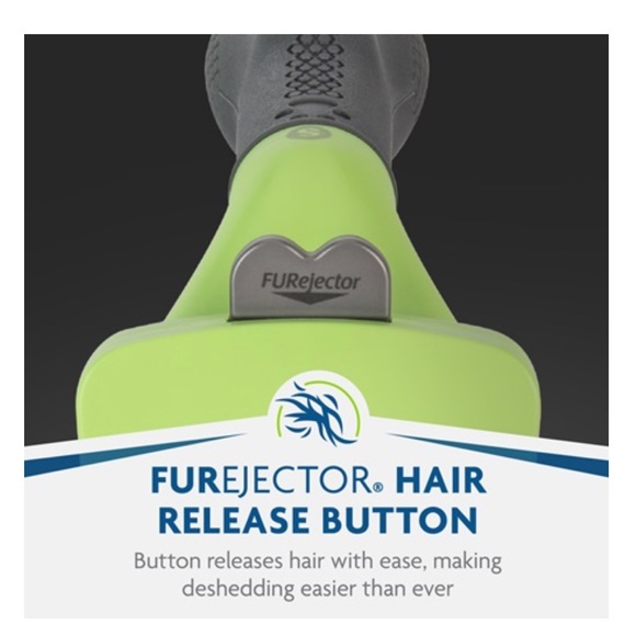 New FURminator brush Undercoat deShedding Tool Small Dog Long Hair - Picture 3 of 7